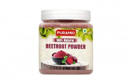 Puramio 100% Natural Beetroot Powder   Plastic Jar  250 grams